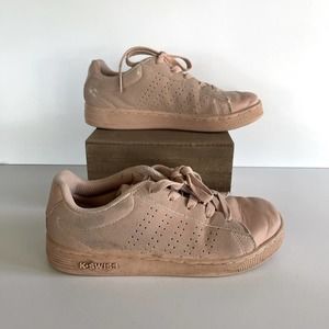 NWOT KIDS KSWISS SNEAKER / RUBBER SHOES PINK SIZE 1 US CHILDREN